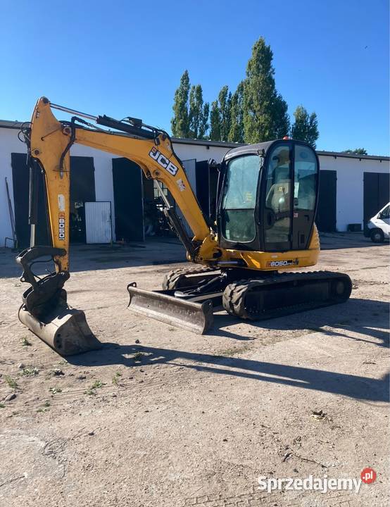 Koparka gąsienicowa MIDI JCB 8050 rts 3 łyżki Oborniki