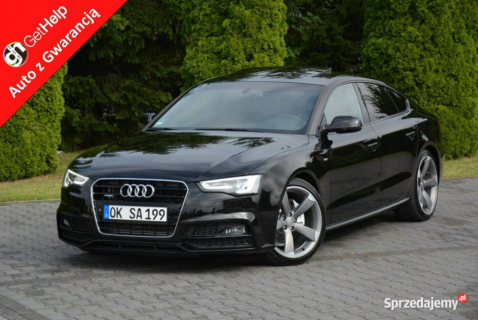 Audi A5 Sportback 2xSLine biXenon Led Navi MMI 245KM A5 Ostrów Mazowiecka sprzedam