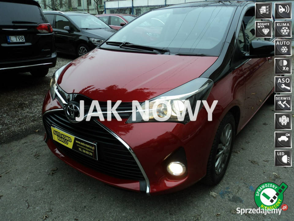 Toyota Yaris sprzedam ładną TOYOTE YARIS z 2016r elektrochrom. lusterka boczne