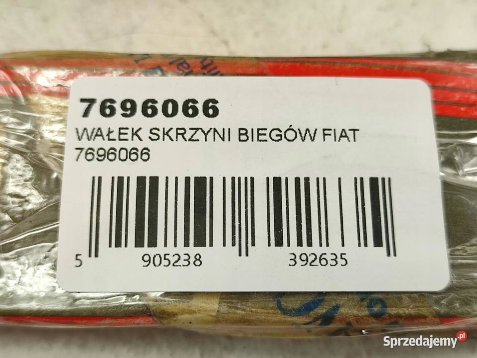 WAŁEK SKRZYNI BIEGÓW FIAT FIORINO 19912000 osobowe Pozostałe