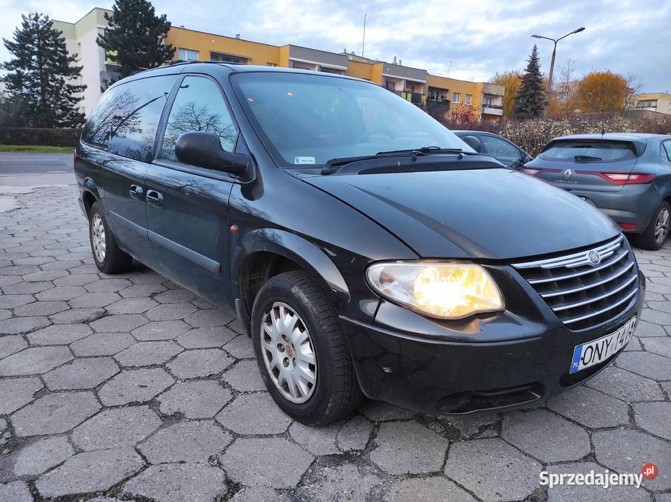 Chrysler Grand Voyager chowane fotele w podłogę