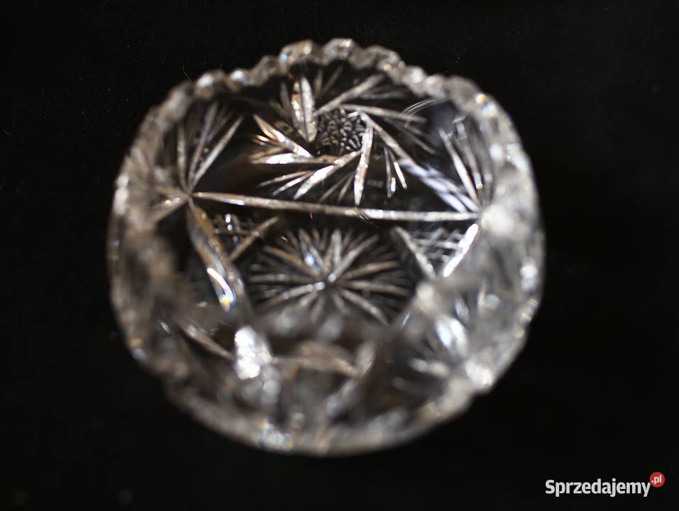 kryształowa cukiernica salaterka misa Porcelana i szkło Gdańsk