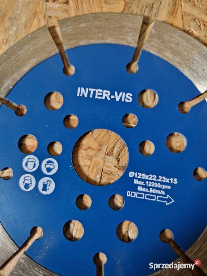 NTER VIS TARCZA DIAMENTOWA 125MM SEGMENT BETON