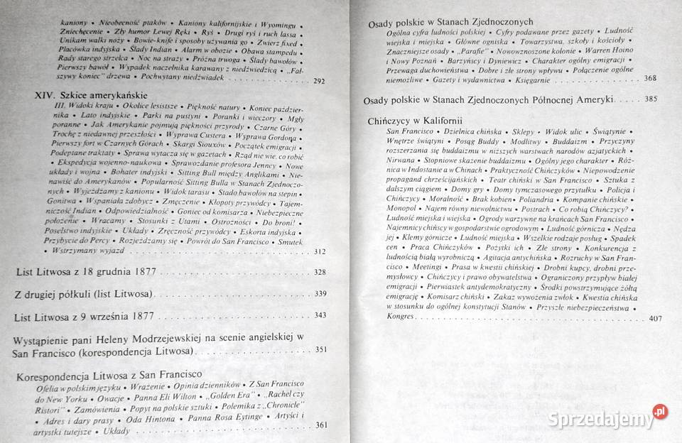 Listy z podróży do Ameryki Henryk Sienkiewicz Chełm sprzedam