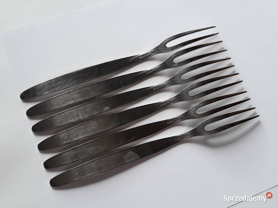 Widelce do mięs wędlin zakąsek ART DECO Lefana Dąbrowa Górnicza sprzedam