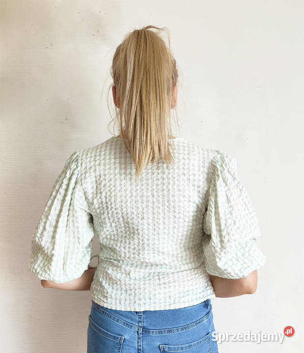 Bluzka Kappahl XS 34 S 36 crop top cottagecore 3/4 Bluzki i koszule Szczecin sprzedam