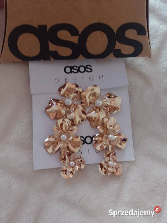 ASOS Długie Bogato zdobione kolczyki z Londynu