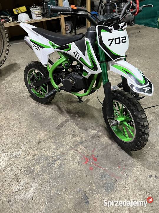 Mini cross xtr 702 50cc60cc 2t bezwypadkowy Koźminek