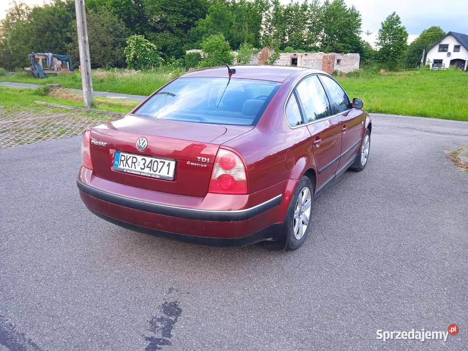 Volkswagen Passat B5 19 TDI 130 napęd 4x4