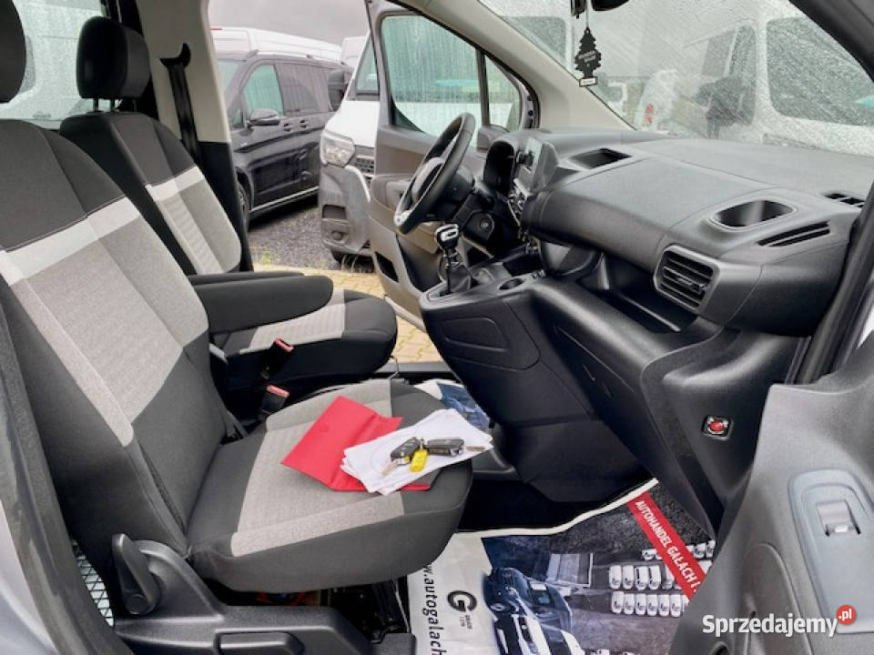 Citroen Berlingo SALON 25 5 OSÓB 2 x boczne isofix Leszno