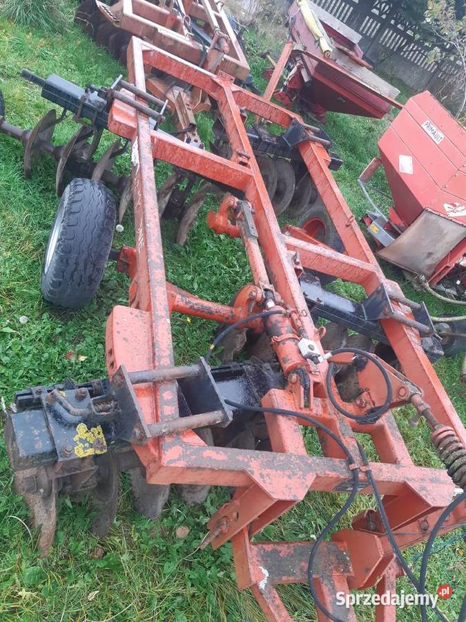 Brona talerzowa model X nieuszkodzony Nowe Skalmierzyce