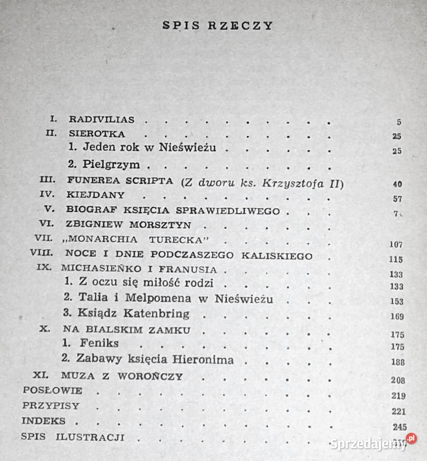 sierotki do rybeńki W kręgu radziwiłłowskiego