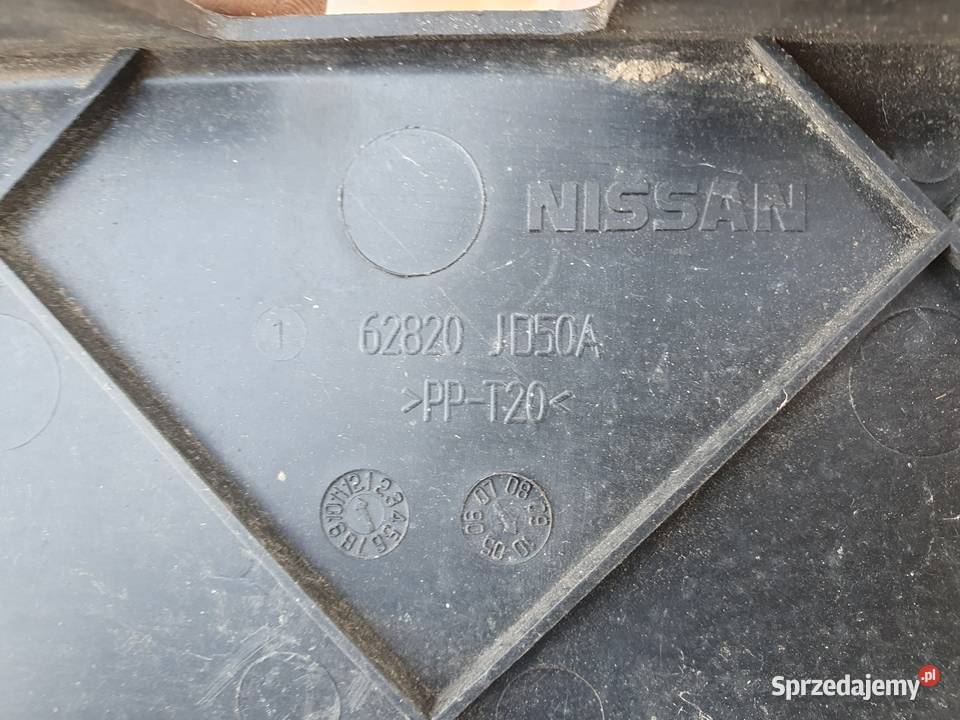 NISSAN QASHQAI J10 OSŁONA POD ZDERZAK PRZÓD Części