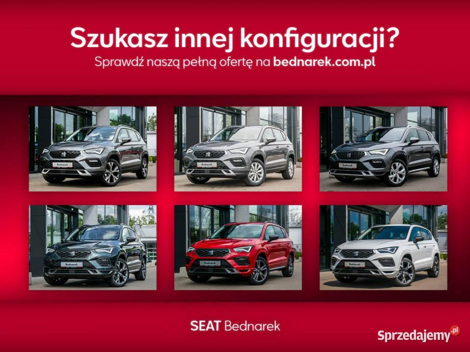 Seat Ateca Reference 10 TSI 115 Dostępny ręki ABS Łódź