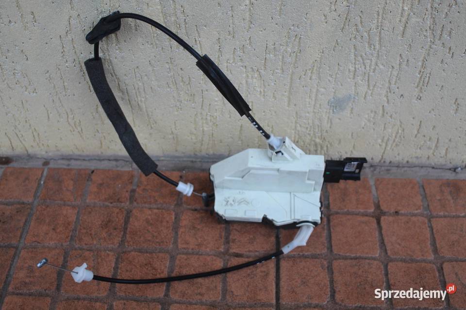 ZAMEK DRZWI PRAWY PRZÓD 6 PIN CITROEN C5 III X7 osobowe wielkopolskie