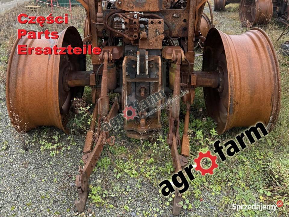 Claas Celtis 436 części silnik skrzynia biegów Byków