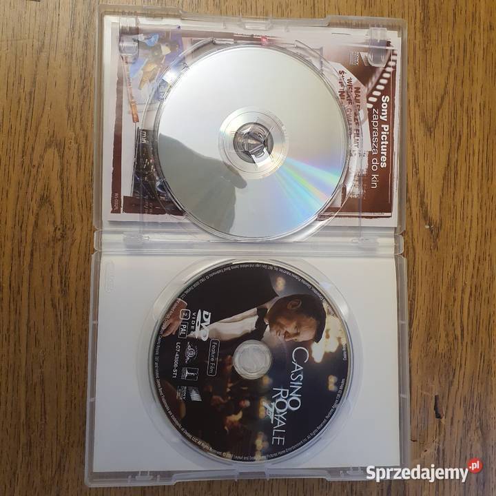 Casino Royale 007 James Bond 2DVD Wydanie Katowice