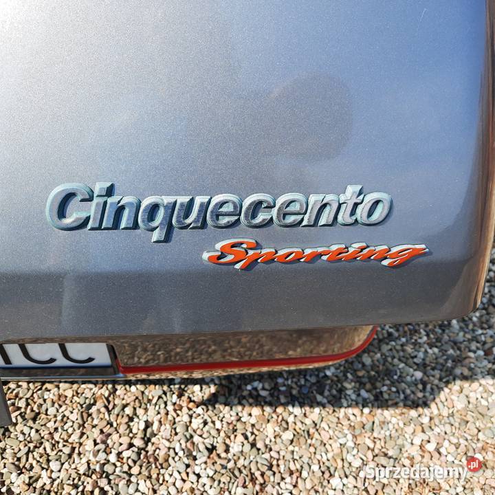 Fiat Cinquecnto 11 Sporting SUPER STAN mały Stalowa Wola