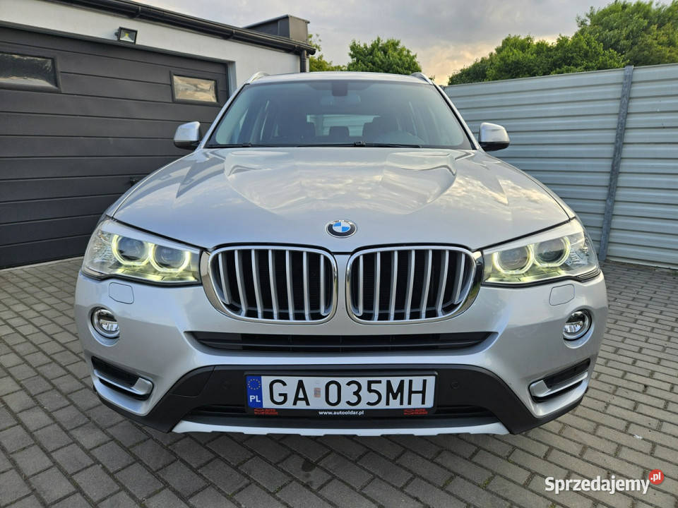 BMW X3 20 190 automat XDRIVE bezwypadek ZADBANA automatyczna Gdynia sprzedam