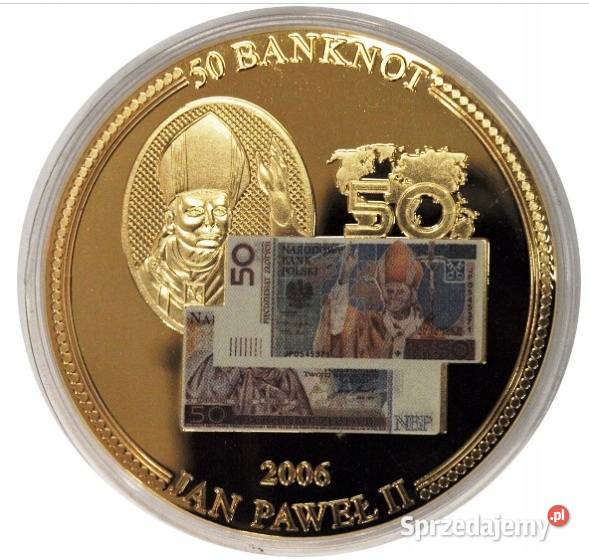 6 x Banknot Medal Mieszko Chrobry Paweł Sosnowiec