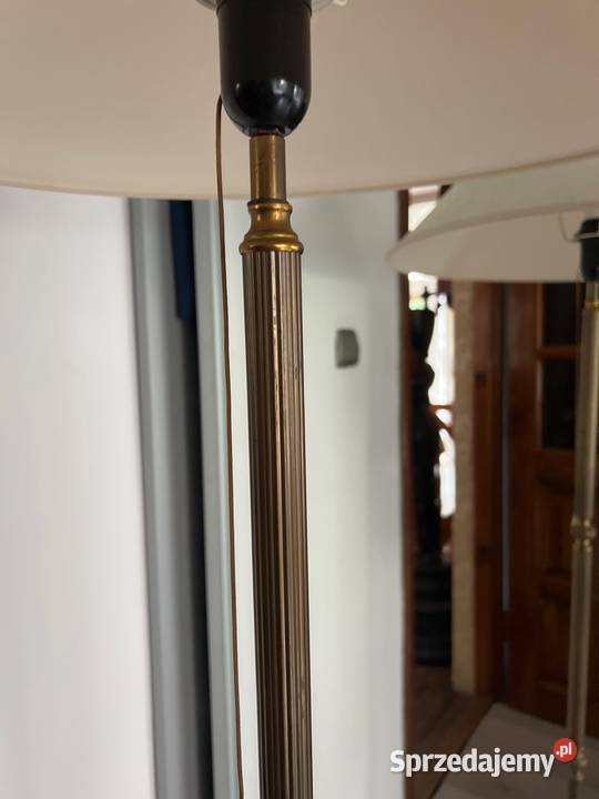 Duża Piękna Lampa mosiężna PRL sprzedam