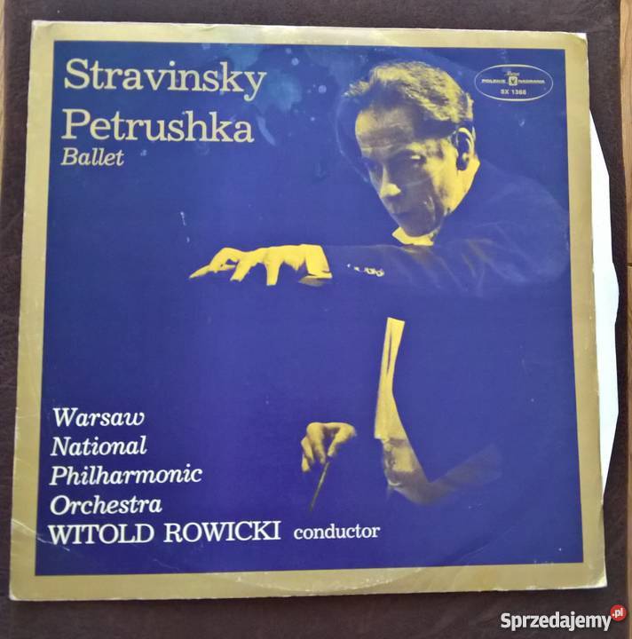 Płyty Winylowe Strawinsky Petrushka Ballet Wrocław