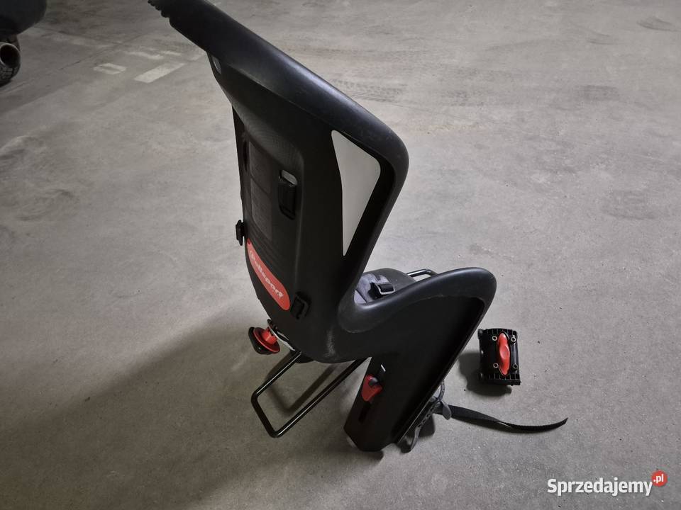 Fotelik rowerowy tylny Polisport BILBY czarny Rowerki
