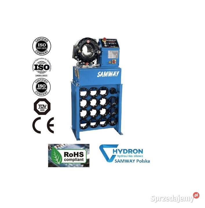 Zakuwarka do węży P32Q zakuwa 2 4SP SAMWAY Złotów sprzedam