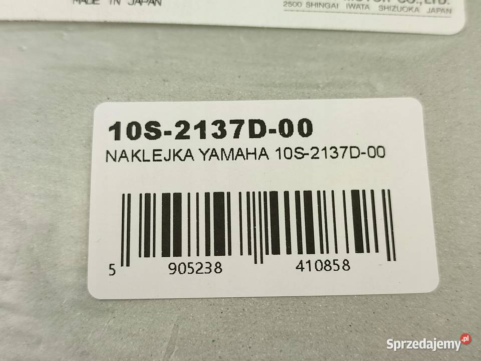 NAKLEJKA XY660X NA BAK YAMAHA XT660X 2007 NOWA lubelskie