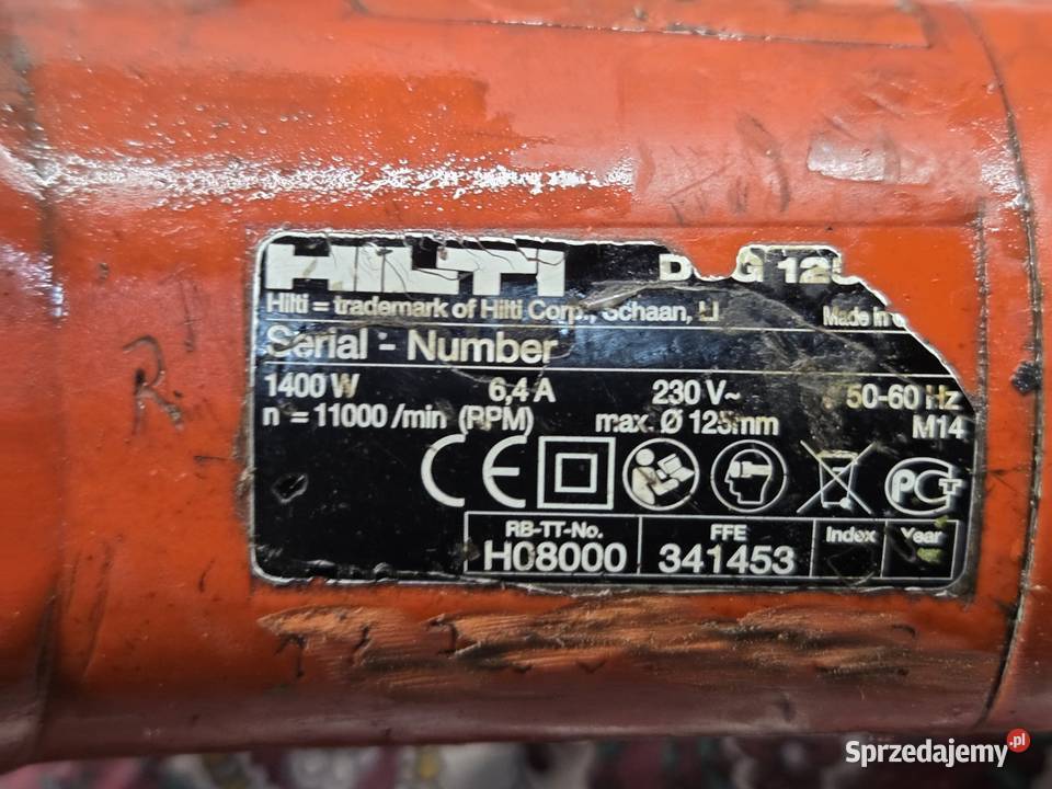 Szlifierka kątowa Hilti Starachowice