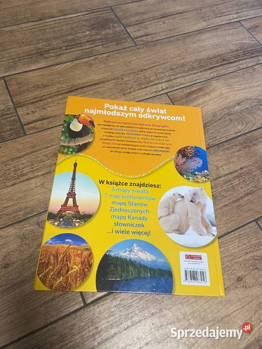 Mój pierwszy atlas świata National Geographic Błażejowice