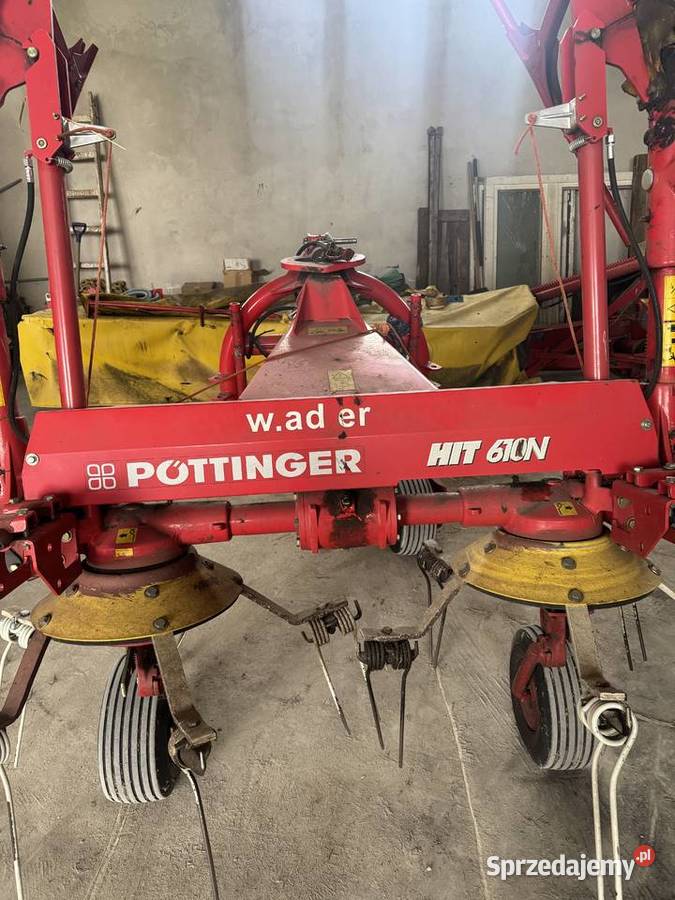 Przetrząsacz Pottinger HIT 610 N przewracarka Porosły-Kolonia sprzedam