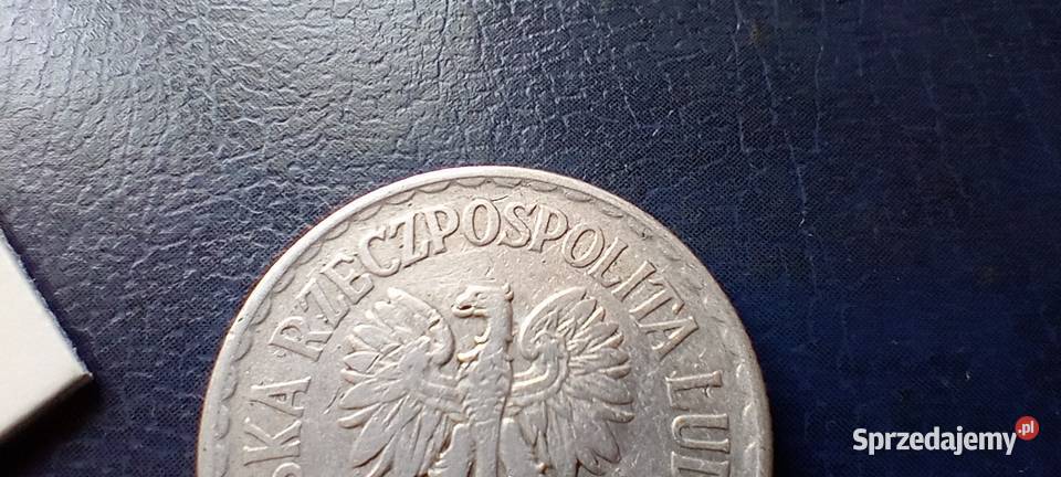 Stare monety 1 złoty 1967 PRL Polska Lesko