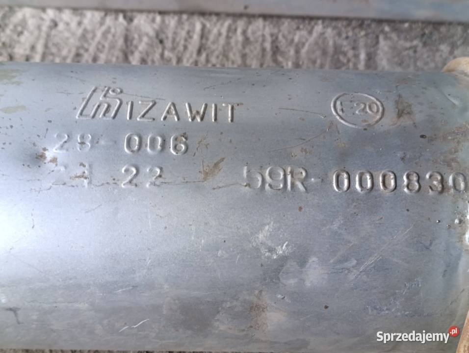 Tłumik końcowy SAXO Peugeot 106 osobowe dolnośląskie Borów