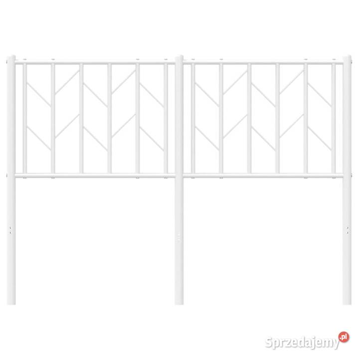Metalowe wezgłowie białe 120 WM374517 Warszawa sprzedam