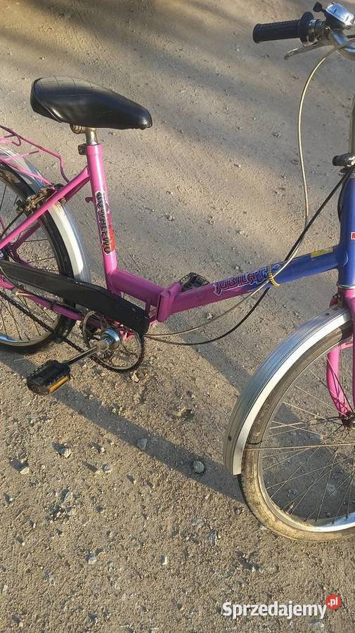 Rower Jubilat skladak klasyk Prl Miejskie wielkopolskie Kórnik