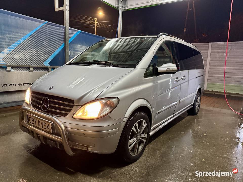 Mercedes Viano 30 v6 Ambiente skóry salon DVD gniazdo SD mazowieckie Pruszków