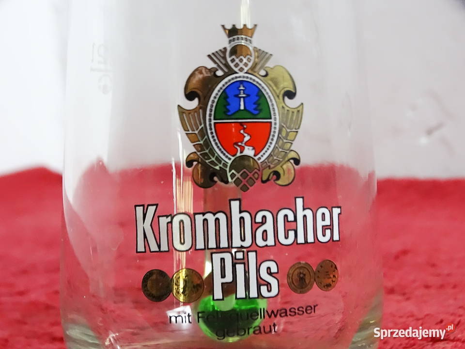 Kultowy Kufel Krombacher Pils Unikatowe Zielone Biłgoraj