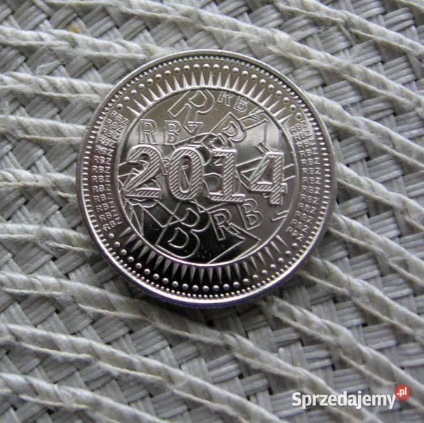 Zimbabwe 25 Cent 2014r Ładna Antyki, Sztuka, Kolekcje Kalisz
