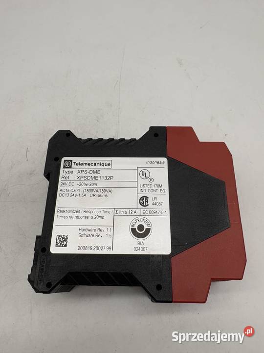 Telemecanique XPSDME1132P Safety Relay Warszawa