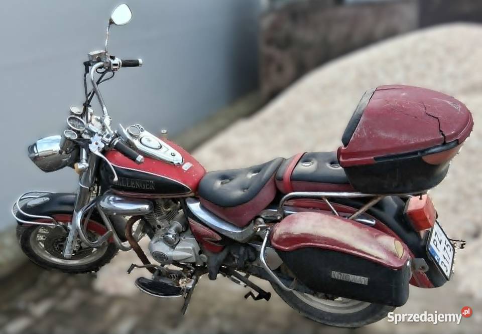 MOTOCYKL XGJAO HGJ2008 NA CZĘŚCI wielkopolskie