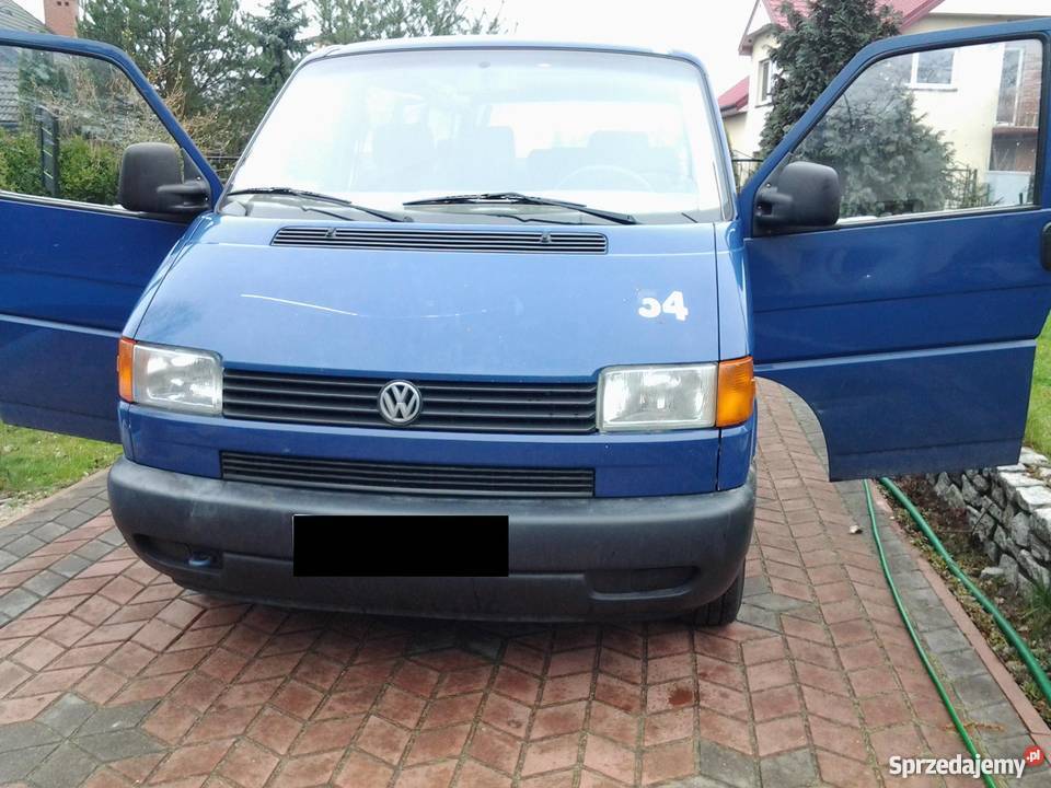 VW Transporter T4 9 osobowy 19 TD welurowa tapicerka Włocławek