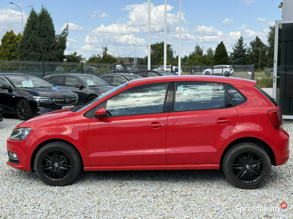 Volkswagen Polo 12 TSi BMT 90 2015r Salon 54 V gniazdo USB Wrocław