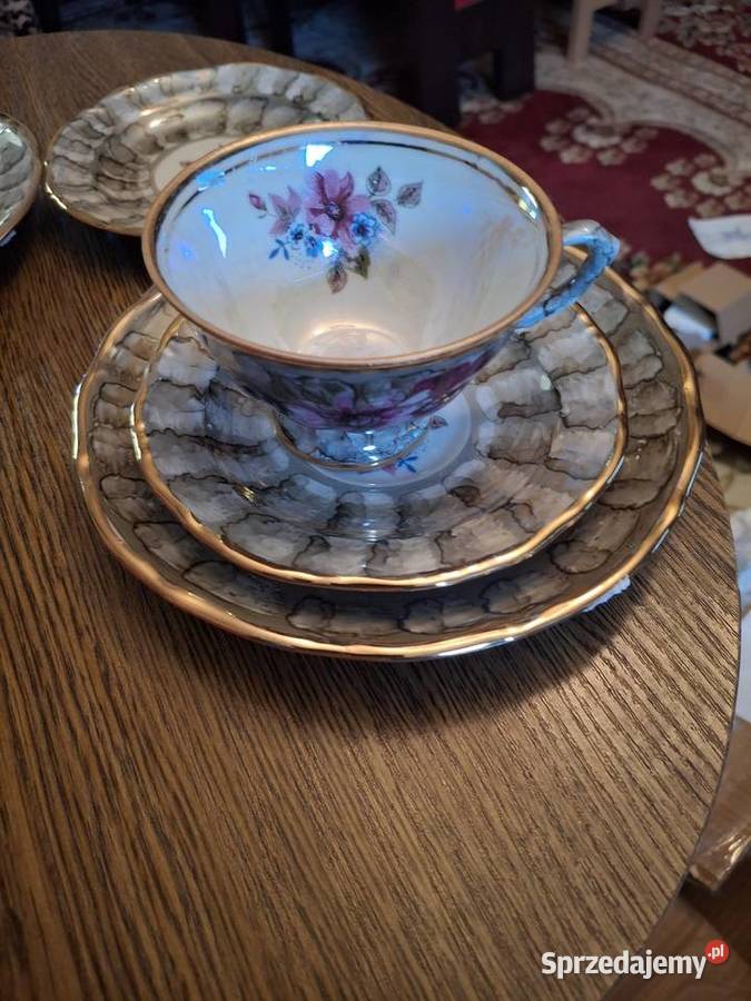 Komplet Porcelanowy sygnowany