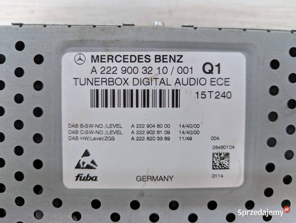 MODUŁ TUNER RADIA MERCEDES C 200 A2229003210 osobowe Białystok