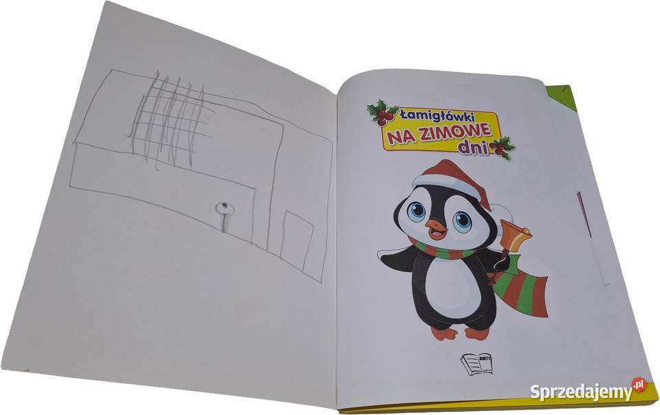 Łamigłówki na zimowe dni Arti 2018 Książeczki Rok wydania 2018 Czeladź
