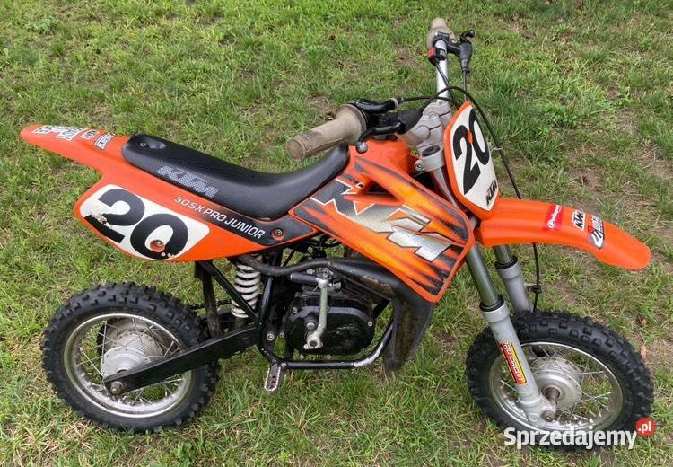 Ktm sx50 sx 50 pro junior 50cm3 Motocykle, skutery, quady Sierosław