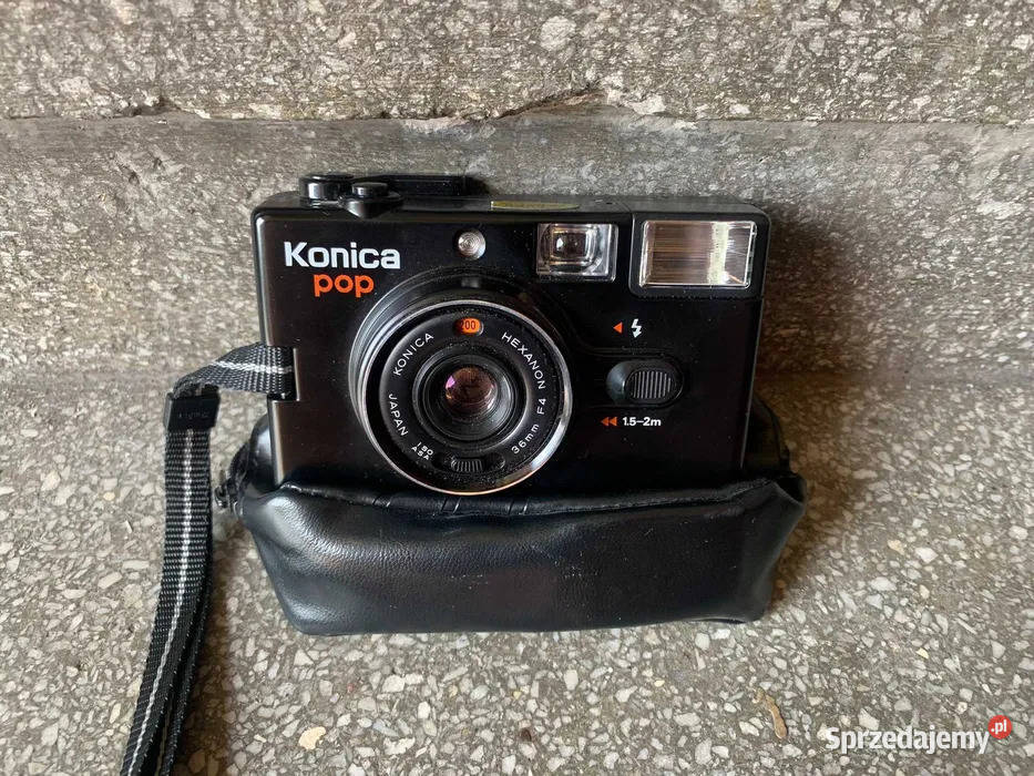 Aparat KONICA POP HEXANON 36mm f4 Made in Japan opolskie