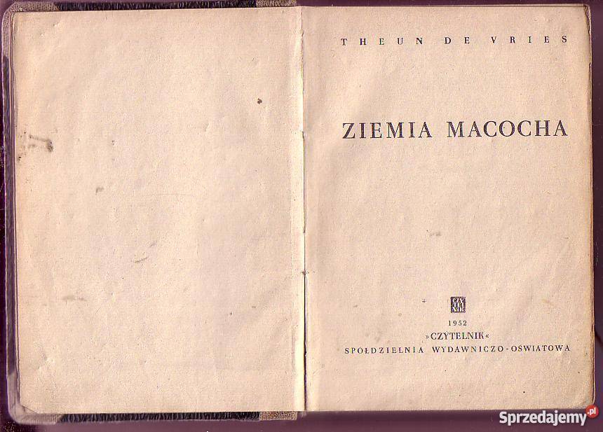 (5600) ZIEMIA MACOCHA – THEUN DE VRIES