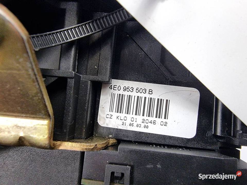 PRZEŁĄCZNIK ZESPOLONY AUDI A8 D3 4E0953549 Pozostałe Lipno